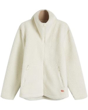 Armor Lux Sherpa Fleece Jacket - White