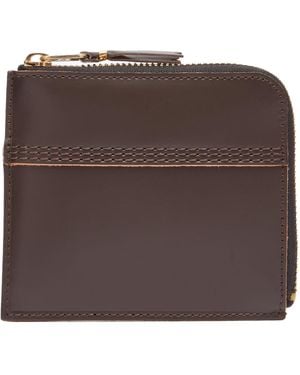 Comme des Garçons Wallet Sa3100Ts Triple Stitch Wallet - Brown