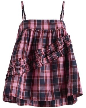 Damson Madder Nyra Ruffle Cami Top - Purple
