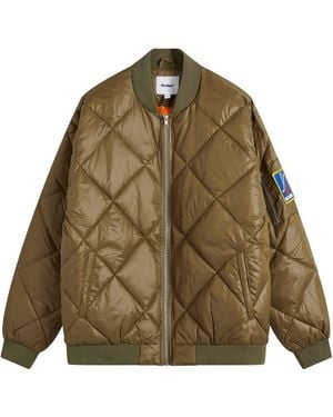 Butter Goods Temperature Bomber Jacket - Green