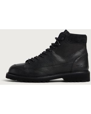 Common Projects Leather Hiker Boot - Black