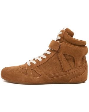 Isabel Marant Senny High Sneakers - Brown
