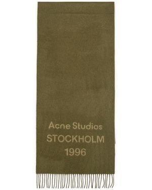 Acne Studios Venus 1996 New Scarf - Green
