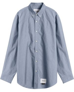 WTAPS Bd 04 Cordura Oxford Shirt - Blue