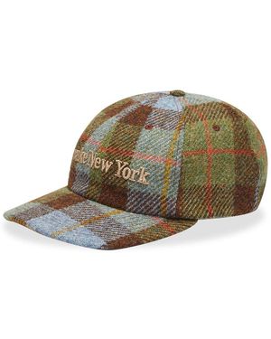 AWAKE NY Harris Tweed 6 Panel Cap - Green