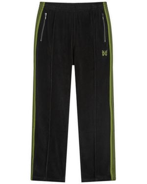 Needles Velour Narrow Track Pants - Black