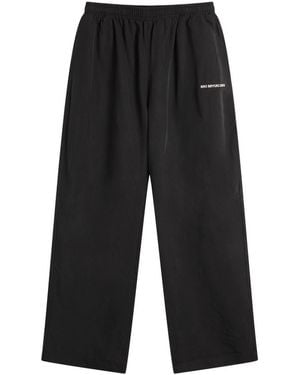 MKI Miyuki-Zoku Sandwash Cupro Wide Leg Trousers - Black