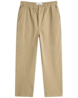 Wax London Kurt Twill Pants - Natural