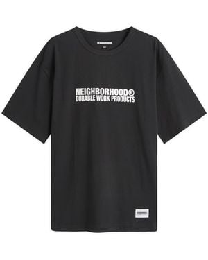 Neighborhood Sheltech Logo T-Shirt - Black