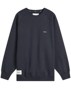 WTAPS Sign Logo Sweatshirt - Blue