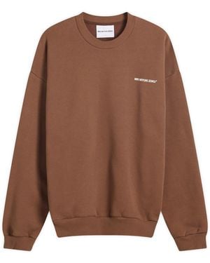 MKI Miyuki-Zoku Uniform Crewneck Sweatshirt - Brown