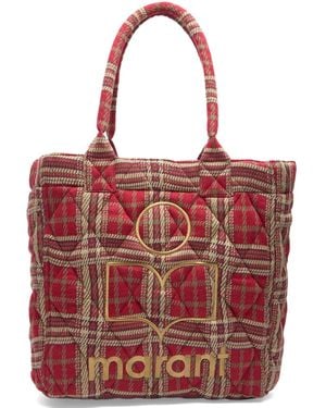 Isabel Marant Small Yenky Tote Bag - Red