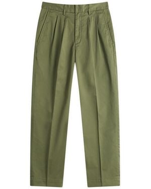 Barbour Ted Relaxed Fit Chino Trousers - Green