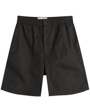 Ami Paris Elasticated Waist Shorts - Black