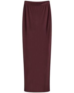 Skims Soft Lounge Long Skirt - Purple