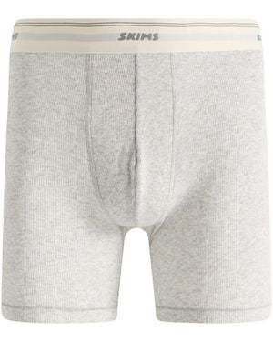 Skims Classic Cotton 5" Boxer Brief - Grey