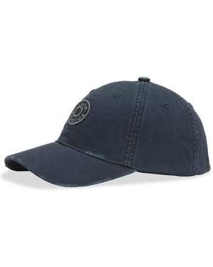 Acne Studios Carliy Small Button Cap - Blue