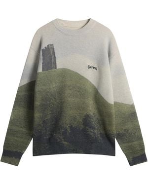 Heresy Tor Knit Jumper - Grey