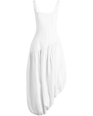 Ahluwalia Diana Dress - White