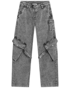 Acne Studios Potinal Canvas Cargo Pant - Gray