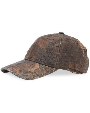 Acne Studios Distressed Cap - Brown