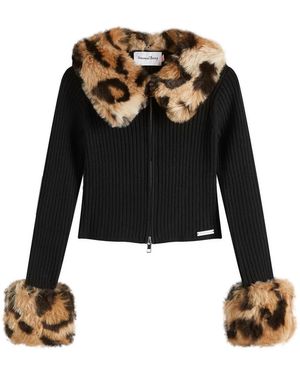 House Of Sunny Peggy Cardigan - Black