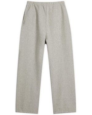 AURALEE Soft Jersey Sweat Trousers - Grey