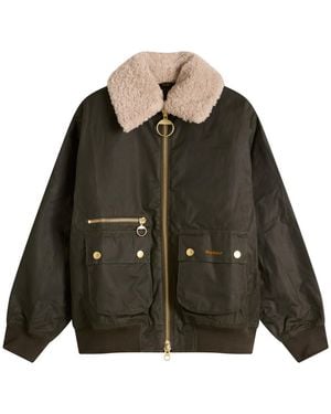Barbour Maxine Wax Jacket - Green