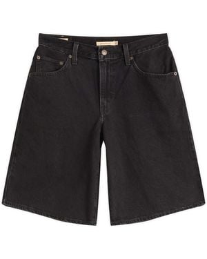 Levi's Levis Baggy Dad Jorts - Black
