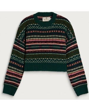 Barbour Overton Knitted Sweater - Green
