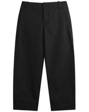 Jacquemus Marino Cotton Blend Pants - Black