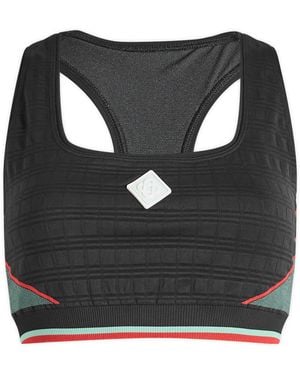 CASABLANCA Seamless Bralette - Black