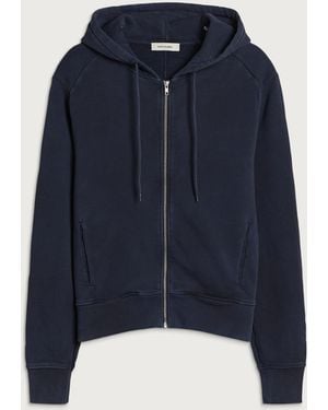 Entire studios Slim Zip Up Hoodie - Blue