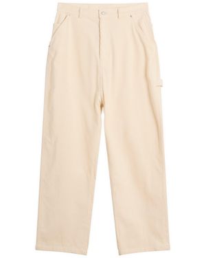 Drole de Monsieur Drole De Monsieur Baggy Velvet Trousers - Natural