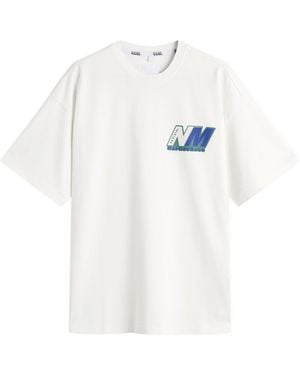 Napapijri X Martine Rose Logo T-Shirt - White