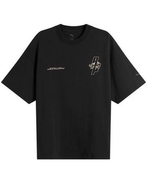 PUMA X Represent Graphic T-Shirt - Black