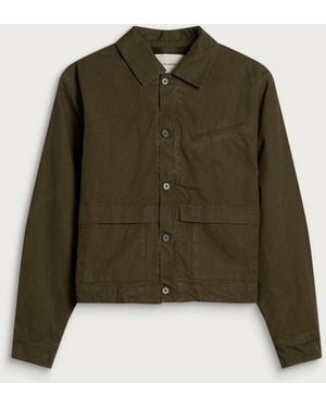 Entire studios Hatch Cotton Jacket - Green