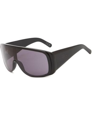 Retrosuperfuture X Mm6 Mask Sunglasses - Grey