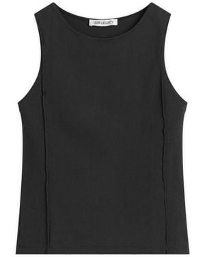 Our Legacy Lounge Sleeveless Top - Black