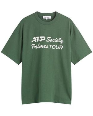 Palmes X Atp Society T-Shirt Presented By End - Green