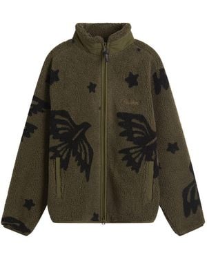 Pendleton Jacquard Fleece Jacket - Green