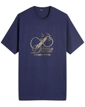 Dime Cursive Power T-Shirt in White for Men | Lyst