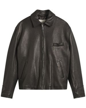 Second/Layer Second Layer Rider Leather Jacket - Black