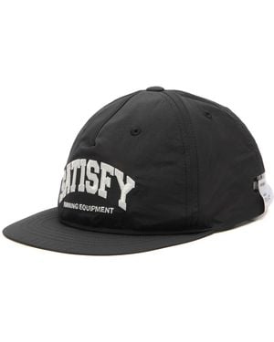 Satisfy Flitesilk 5 Panel Pinch Cap - Black