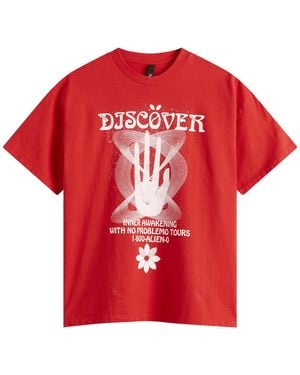 No Problemo Discovery Ss T-Shirt - Red