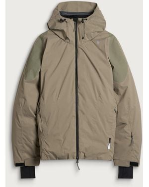 ROA Gelo Xpore Litetech 20K Comfortemp Insulated Shell Jac - Natural