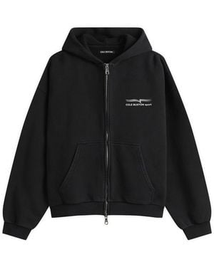 Cole Buxton Sport Zipped Hoodie - Black