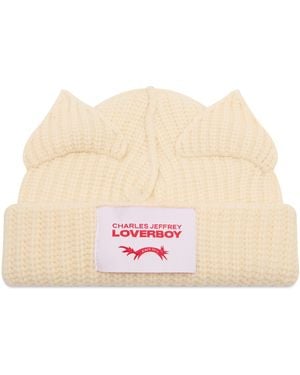 Charles Jeffrey Chunky Ears Beanie - Pink