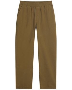 Forét Calm Seersucker Pants - Green