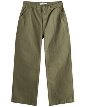 POLAR SKATE 44! Canvas Trousers - Green